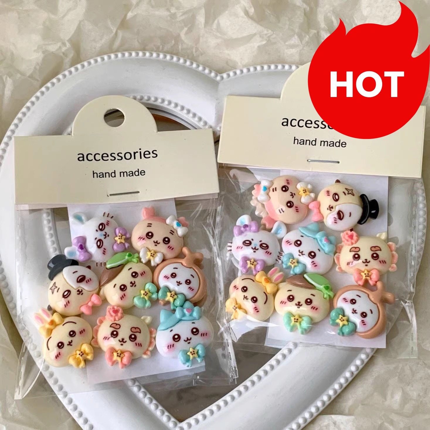 Phone Accessories Clipart - 1-100 Stück CHIIKAWA DIY Kunst-Charms 3D