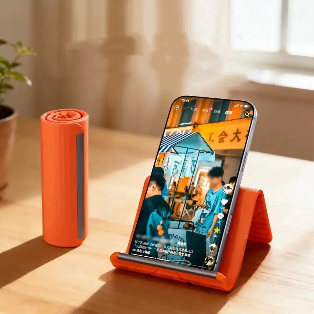 Phone Accessories Items - Flexibler Tragbarer Telefonständer aus Silikon für