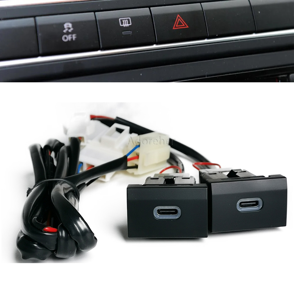 Phone Accessories Charger - 1PC Fit Für POLO 2011-2013 Rote