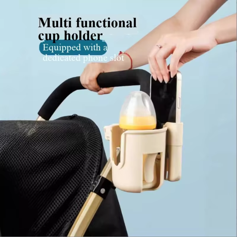 Phone Accessories For Boys - Kinderwagen-Zubehör: 2-in-1 Getränkehalter, Handyhalterung, Kinder-Wasserbecher- und