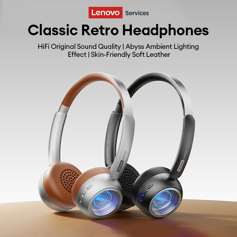 Retro Handset Phone - Lenovo LS101 Retro Maillard Bluetooth 6.0