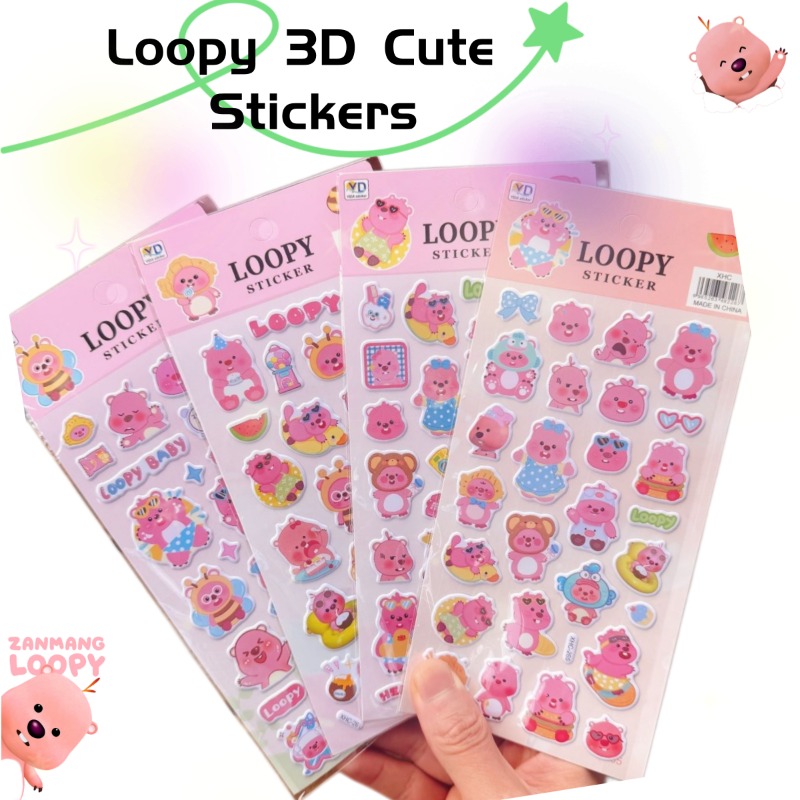 Phone Accessories Items - Neue Pororo Anime Niedliche Loopy 3D