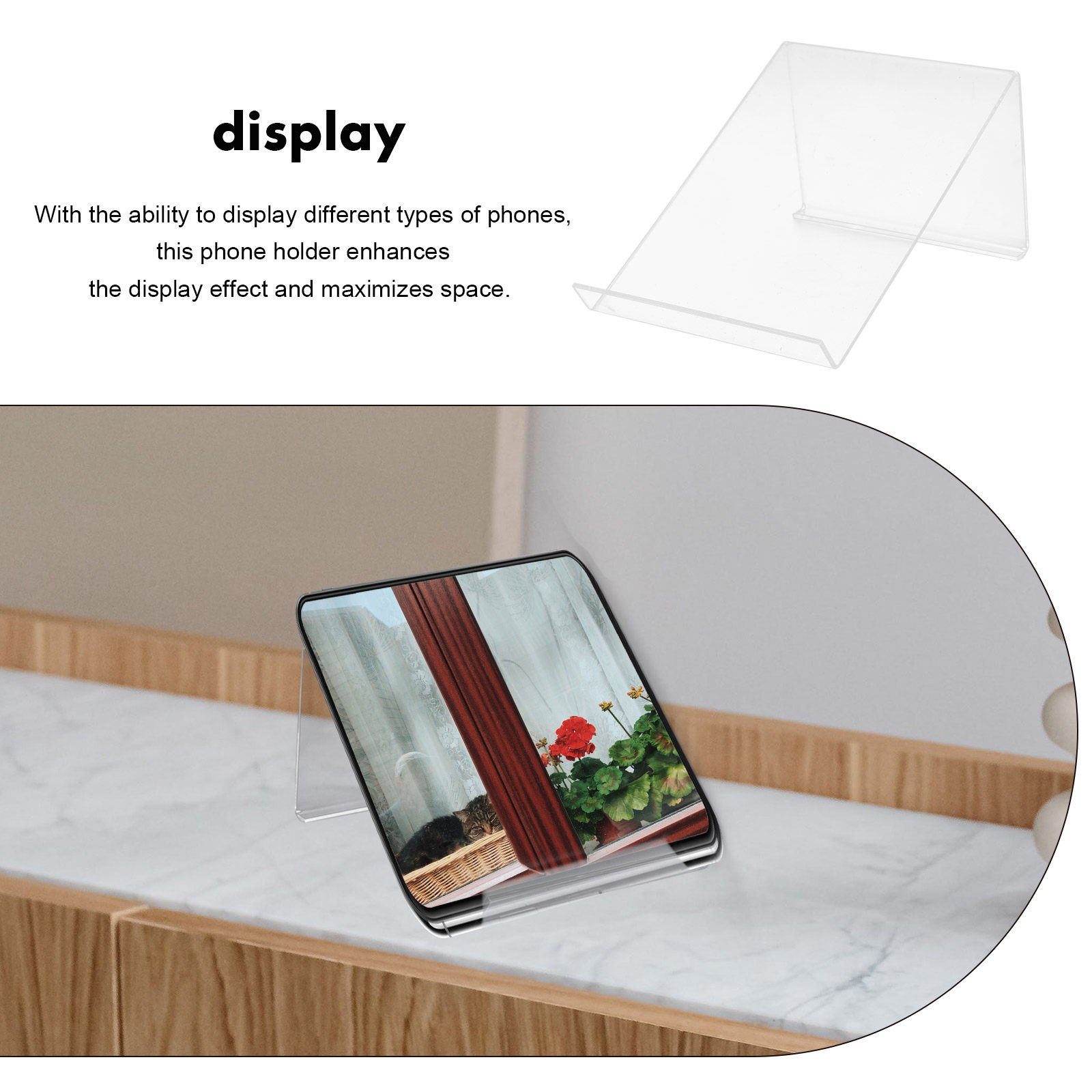 Acryl-Schreibtisch-Handystände – Phone Accessories Officeworks Bewertung und Preis