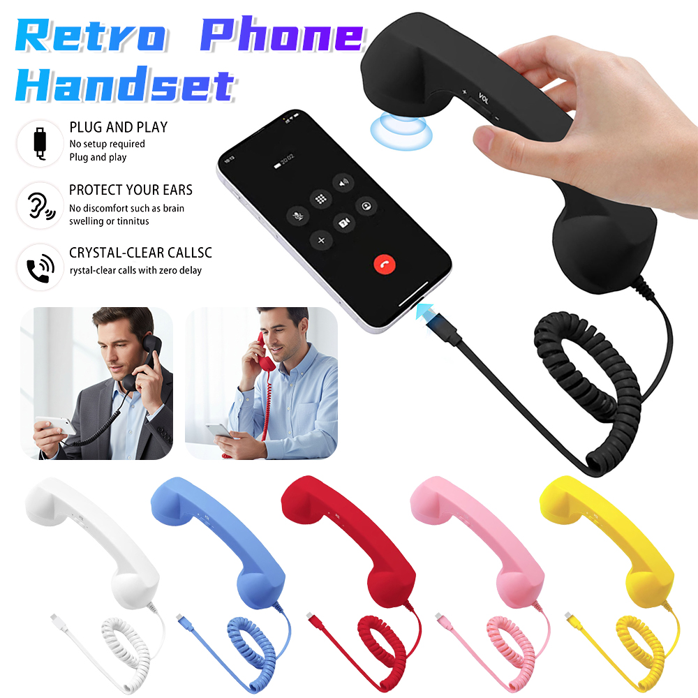 Typ C Universal Retro Telefonh – Retro Handset Phone Bewertung und Preis