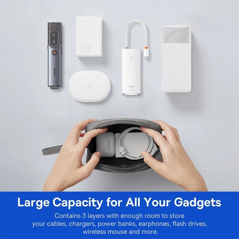 Tragbare Kopfhörer-Tasche Wass – Phone Accessories Charger Bewertung und Preis