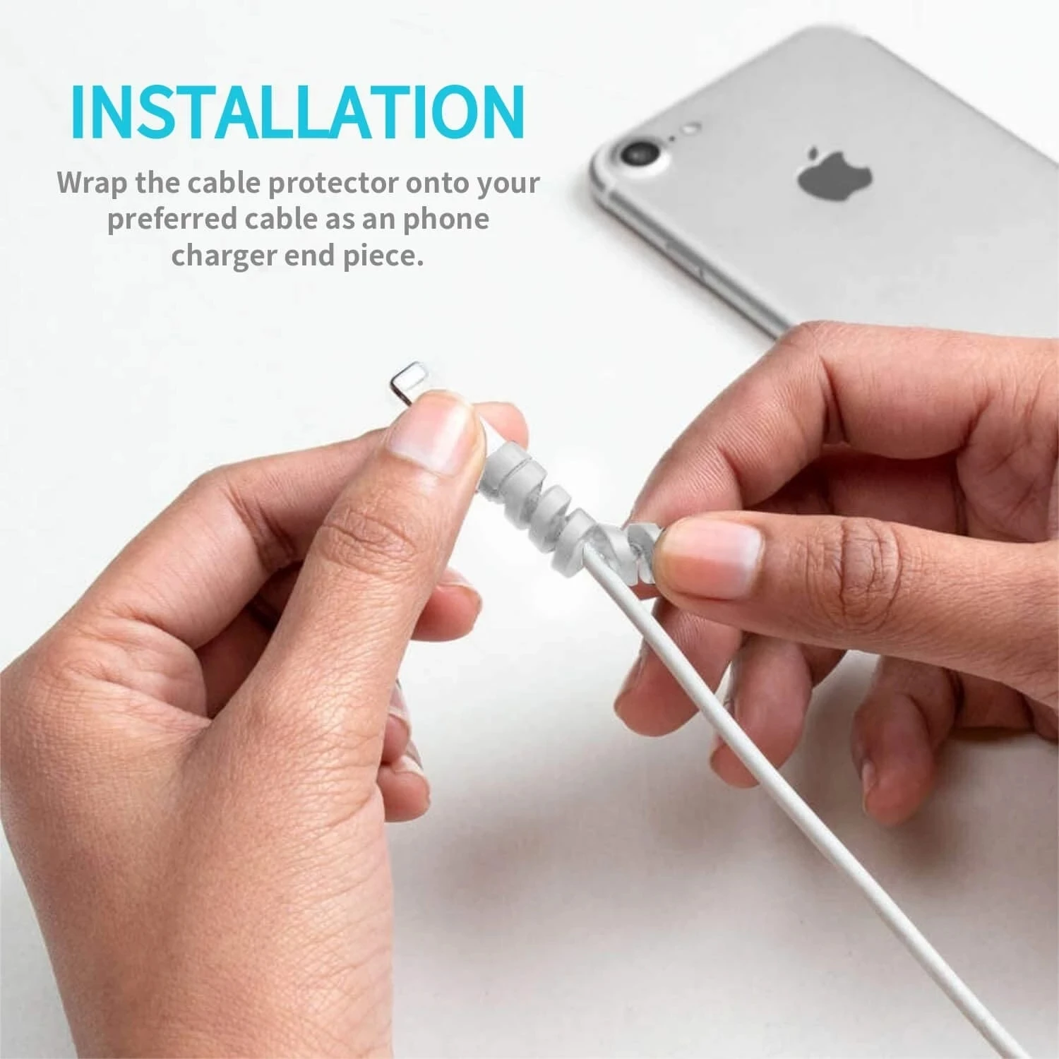 6/20 Stück Kabelschutz aus Sil – Phone Accessories Charger Bewertung und Preis