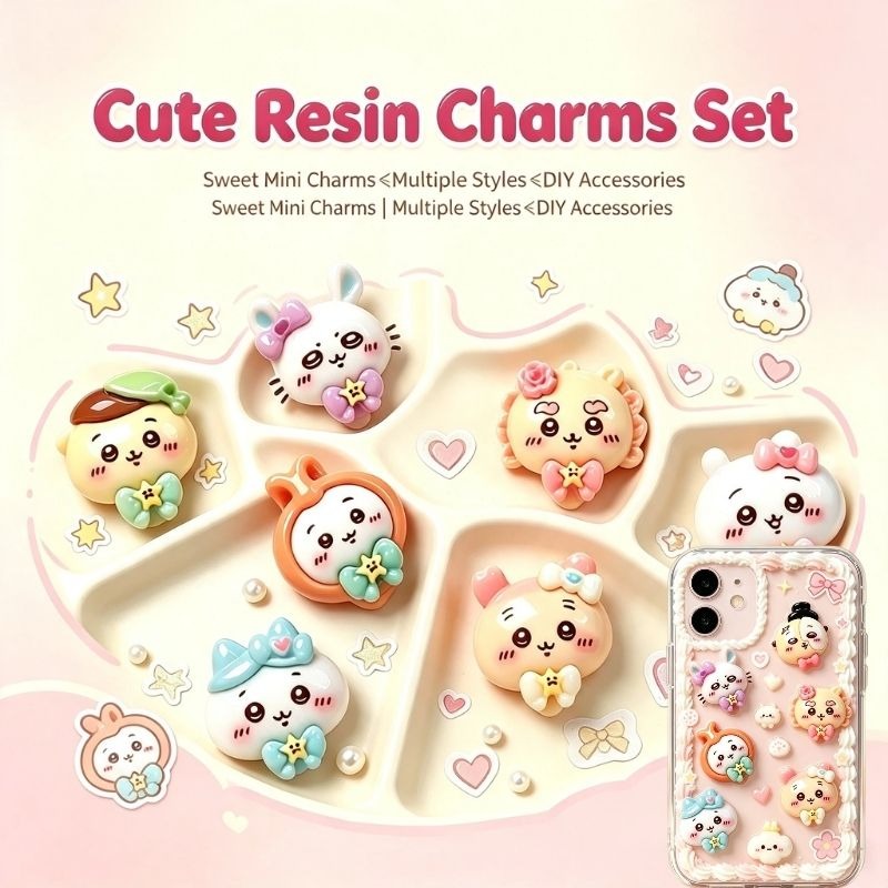 20 Stück - CHIIKAWA DIY Kunst- – Phone Accessories Clipart Bewertung und Preis