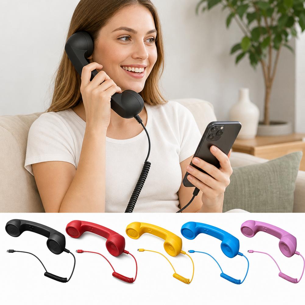 Typ-C Retro-Telefonhörer, Retr – Retro Handset Phone Bewertung und Preis