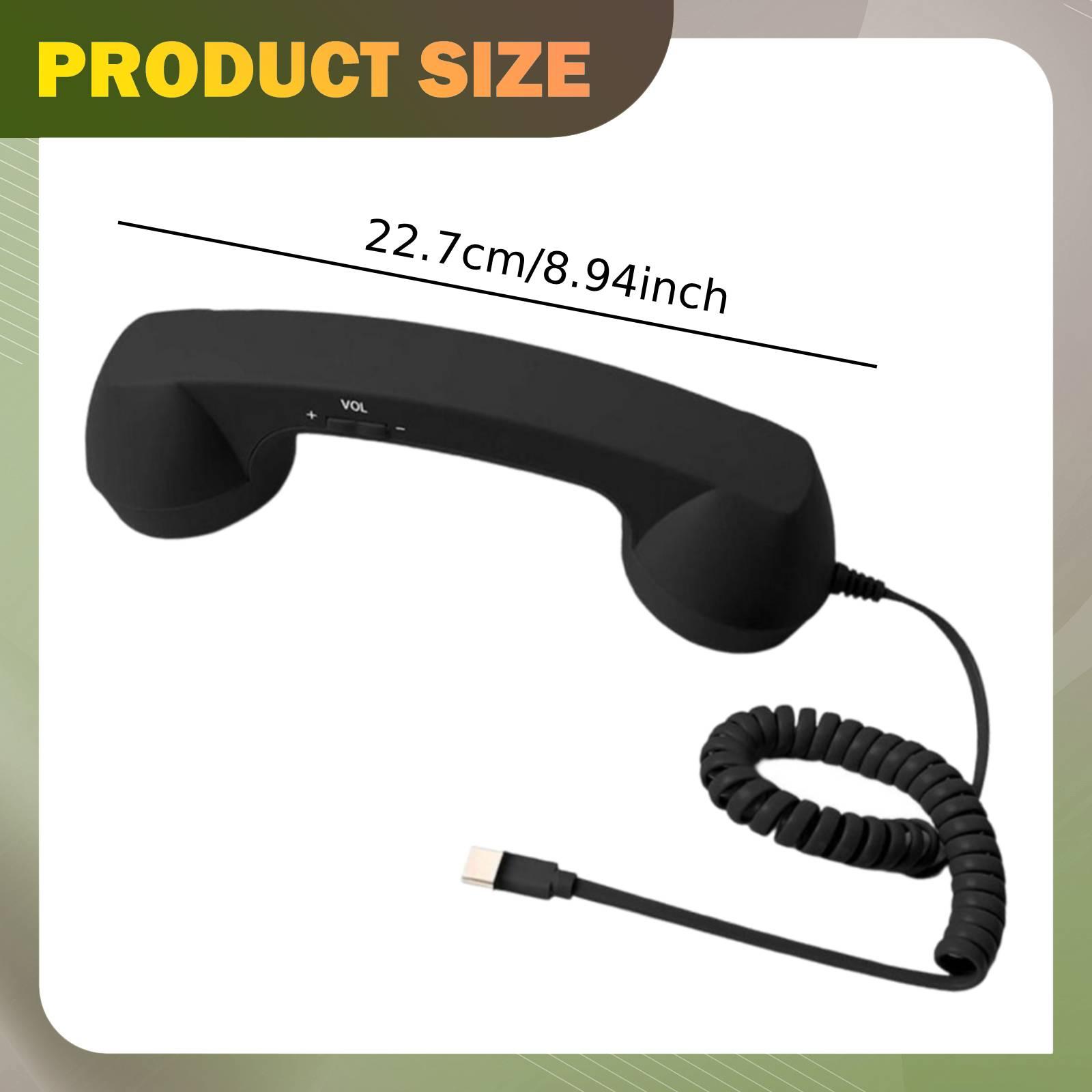 Retro-Handy-Handgerät aus Kuns – Retro Handset Phone Bewertung und Preis