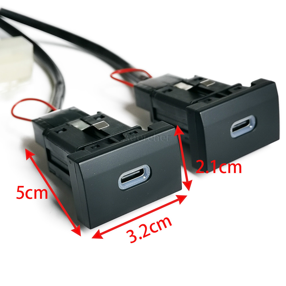 1PC Fit Für POLO 2011-2013 Rot – Phone Accessories Charger Bewertung und Preis