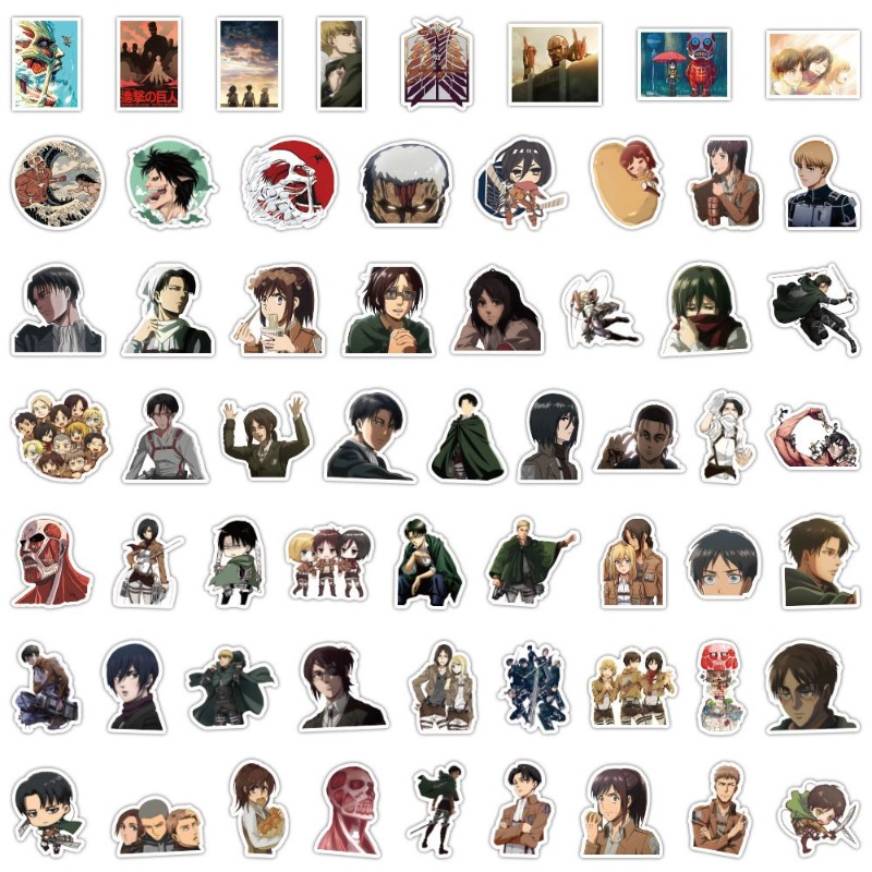 60 Stück Attack on Titan Anime – Phone Accessories Items Bewertung und Preis