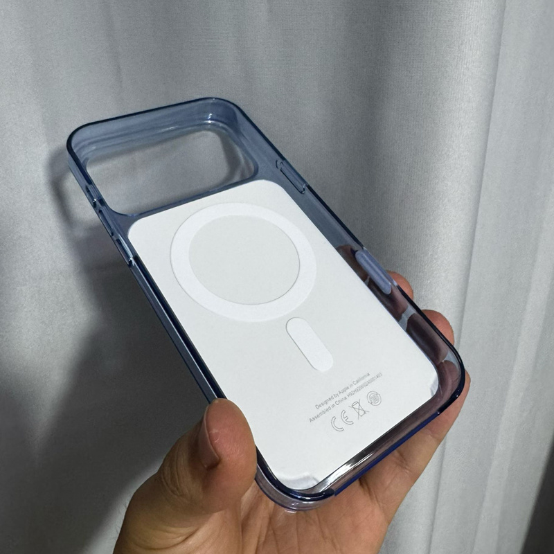 Transparente Hartschalenhülle  – Phone Accessories Logo Bewertung und Preis