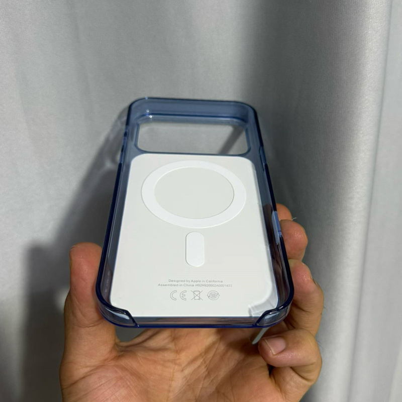 Transparente Hartschalenhülle  – Phone Accessories Logo Bewertung und Preis