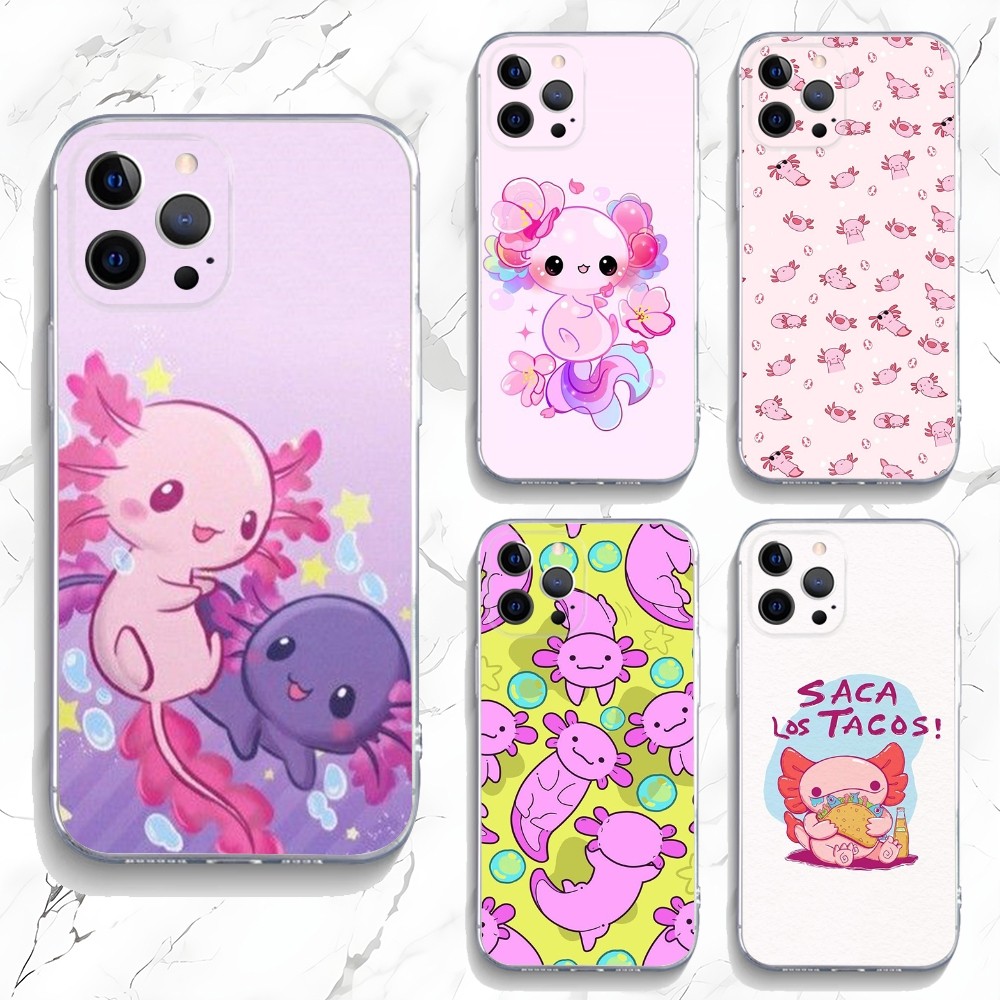 Süße Axolotl Handy hülle für i – Phone Accessories Logo Bewertung und Preis