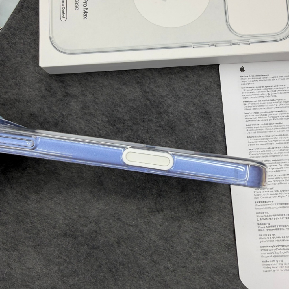 Offizielle Transparente Apple  – Phone Accessories Logo Bewertung und Preis